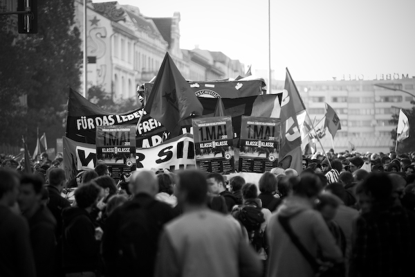 Revulutionäre Maidemo in Berlin